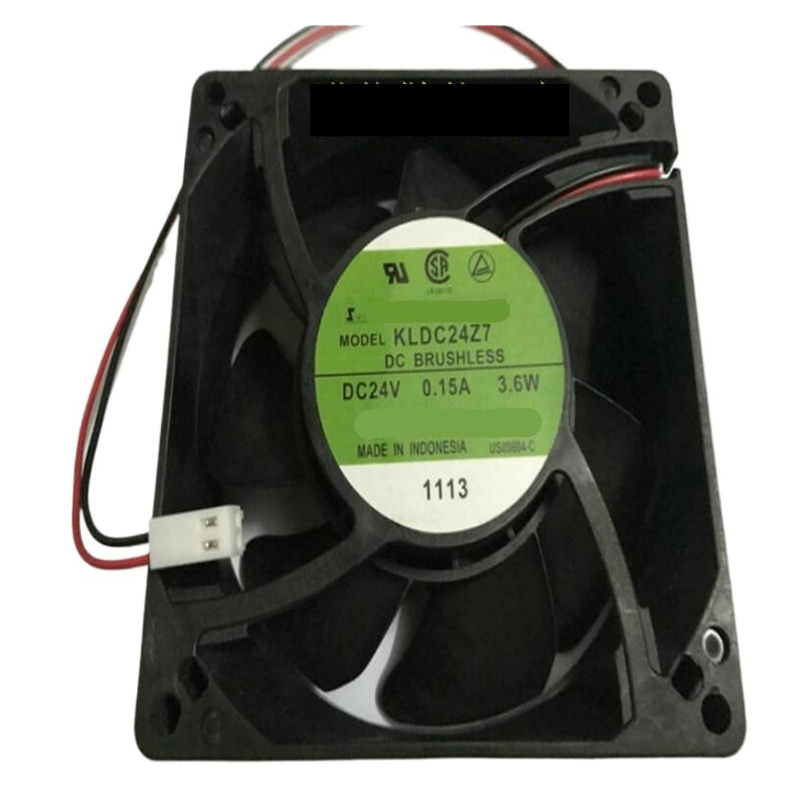 KNIUWMBMH 9232 KLDC24Z7 DC24V 0.15A 3.6W 2-Wire Inverter Fan