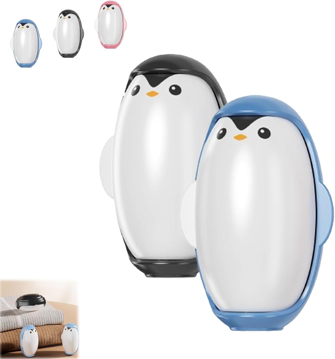 Amazon.com: Penguin Lint Roller, Penguin Shape Reusable Lint Roller ...