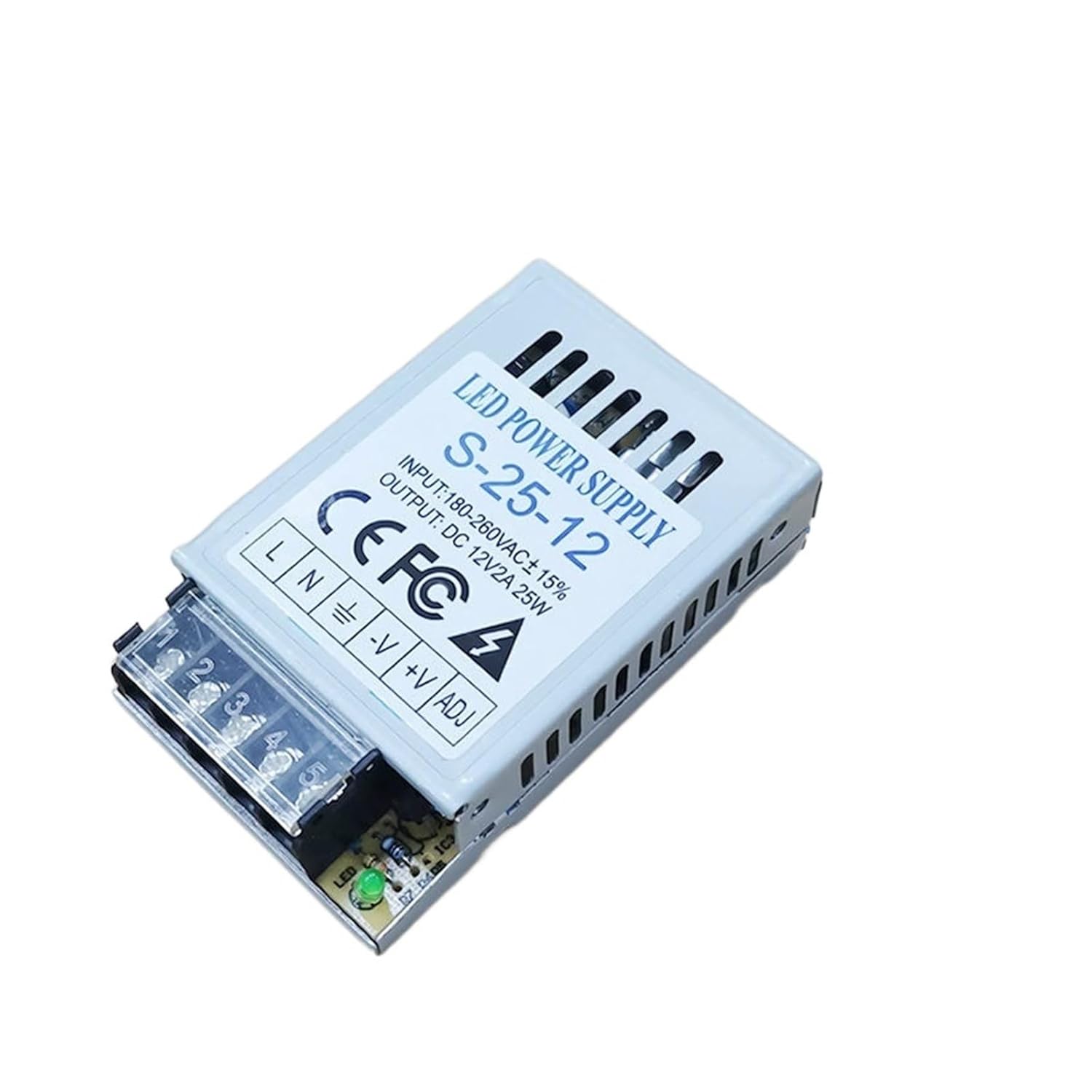 Ultra-Thin Power Transformer 35122412 Internet Celebrity Mirror Hairdressing Makeup Staircase Light Drive Switch(60W12V5A)