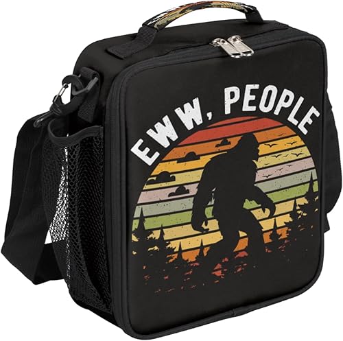 Miniatura 8 de Lonchera aislada para mujeres y hombres, a prueba de fugas, con correa ajustable para el hombro, bolsas reutilizables para el trabajo, pícnic,