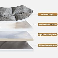 Vista 4 de Japanese Floor Mattress,Traditional Futon Topper Mattresses,Thicken Tatami Mat, Kids Adult Nap Bunk, Yoga Meditation