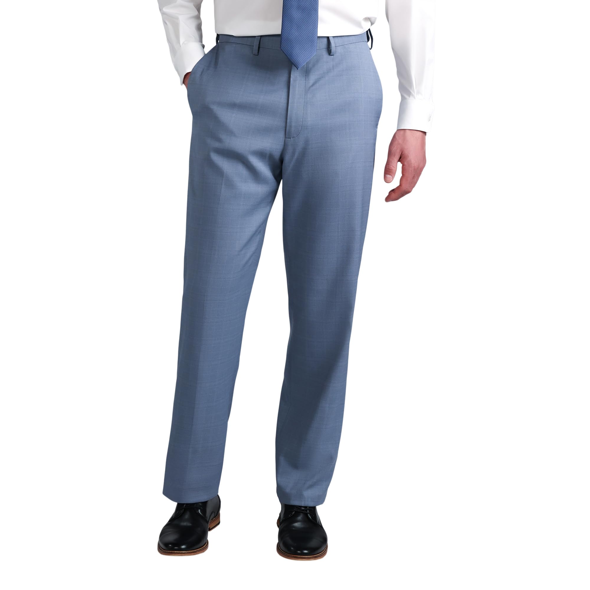 Haggar Mens Premium Comfort Dress Pant-Straight Fit Flat Front (Regular and Big & Tall Sizes)