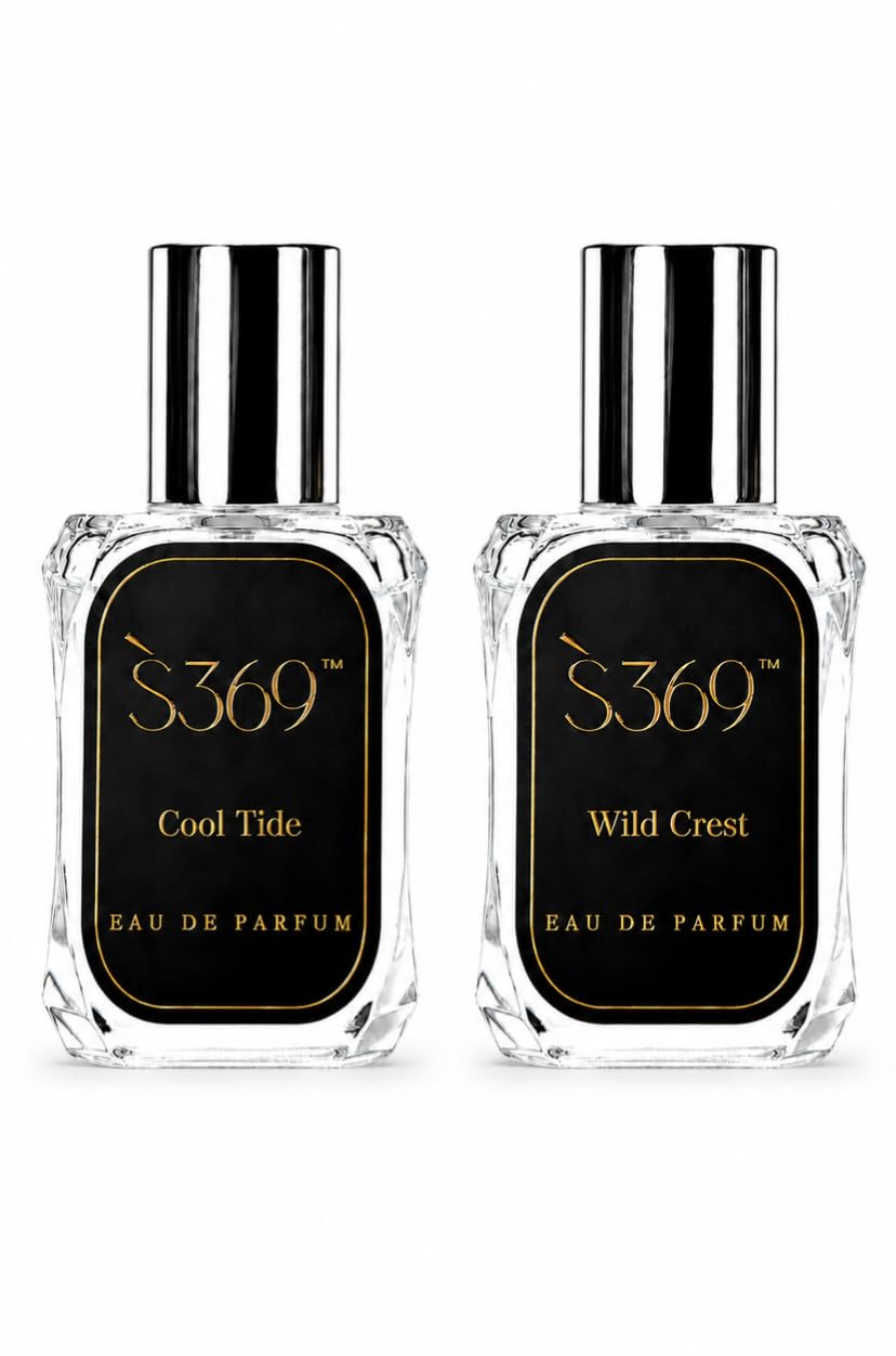 S369 Eau De Parfum Gift Set for Men & Women | Cool Tide & Wild Crest | Long Lasting Premium Perfume | Set of 2-image-32