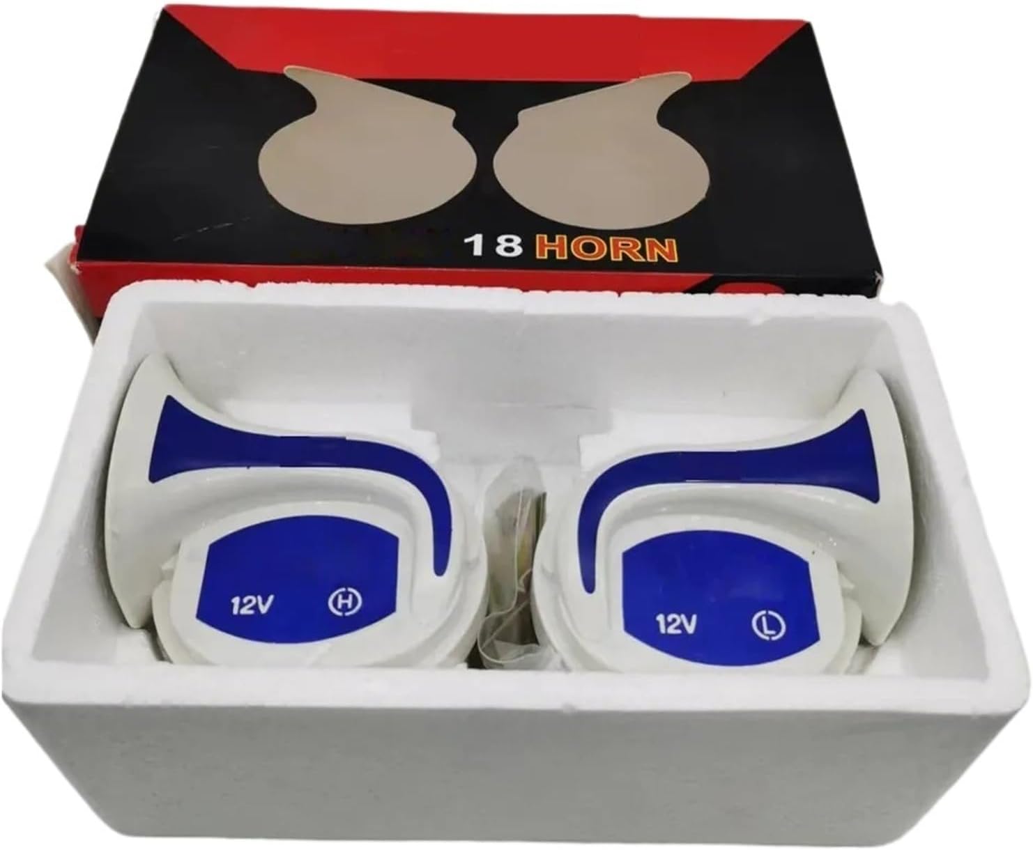 New 12V Eight-tone Car Motorcycle Horn Set