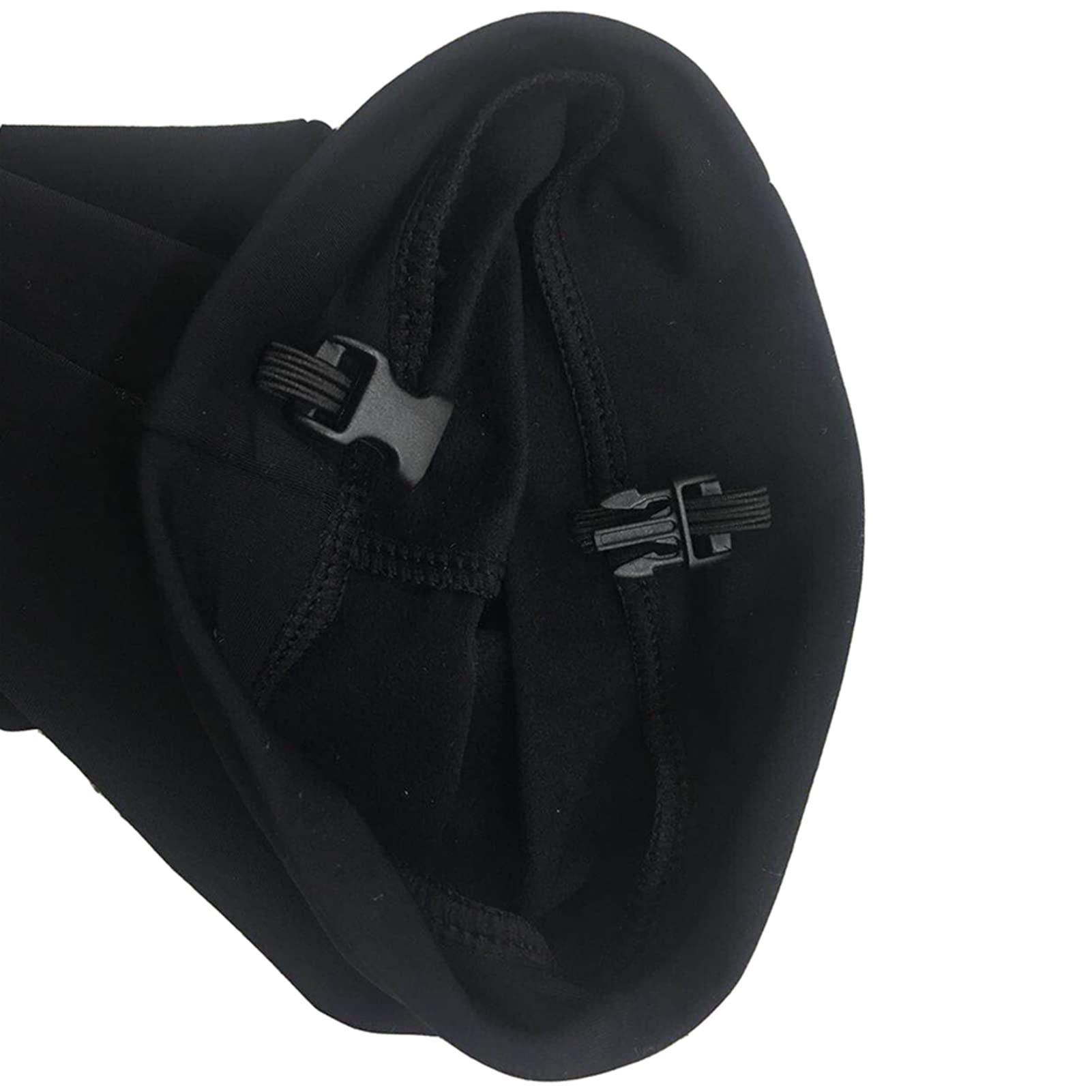 Generico Pantaloni da Pattinaggio Artistico con Strass per Ragazze E Donne Collant Pattinaggio su Ghiaccio Inverno Addensare Pattinaggio(Size:3XL,Color:Nero)