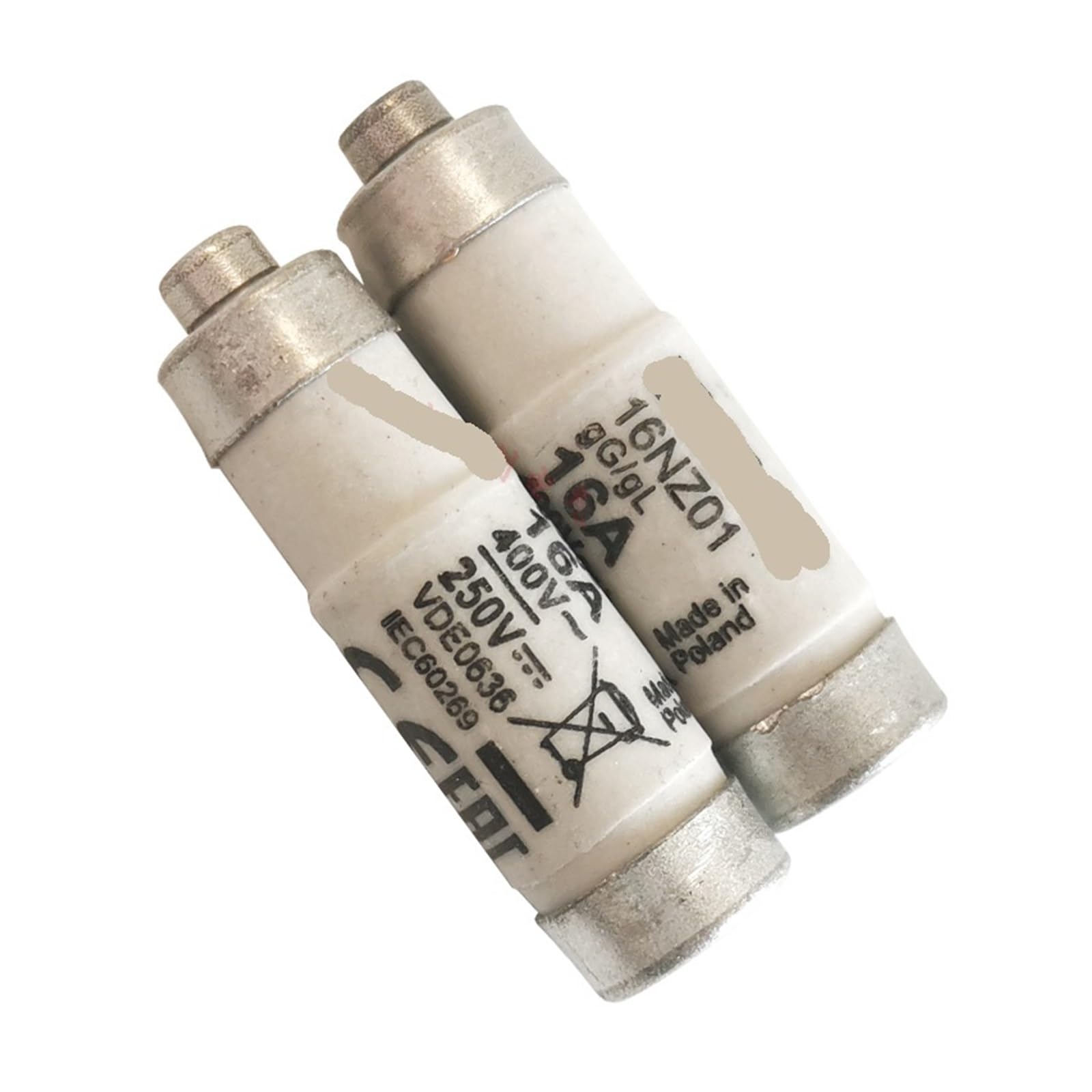 Fusible D01 6NZ01 400Vac pour réparer une panne de courant domestique