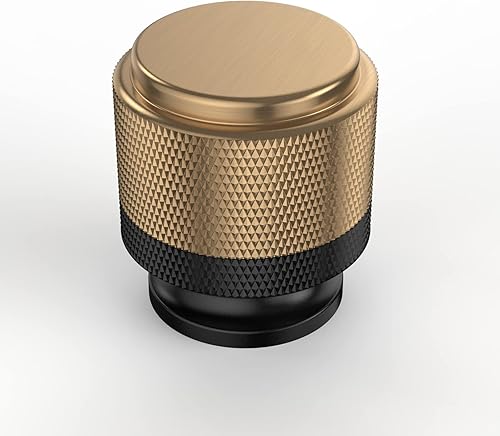 Asidrama - Paquete de 10 manijas para gabinete de cocina color negro mate y bronce aceitado, manijas de zinc para gabinete, accesorios para