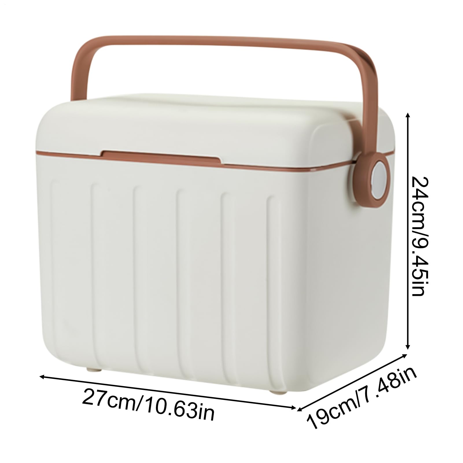 Frigo Da Campeggio Contenitore Refrigerato Per Bevande Da 6 Litri | Congelatore Portatile Per Bevande Per Campeggiatori Picnic Spiaggia Viaggio Vacanza Barbecue Eventi Sportivi Festival