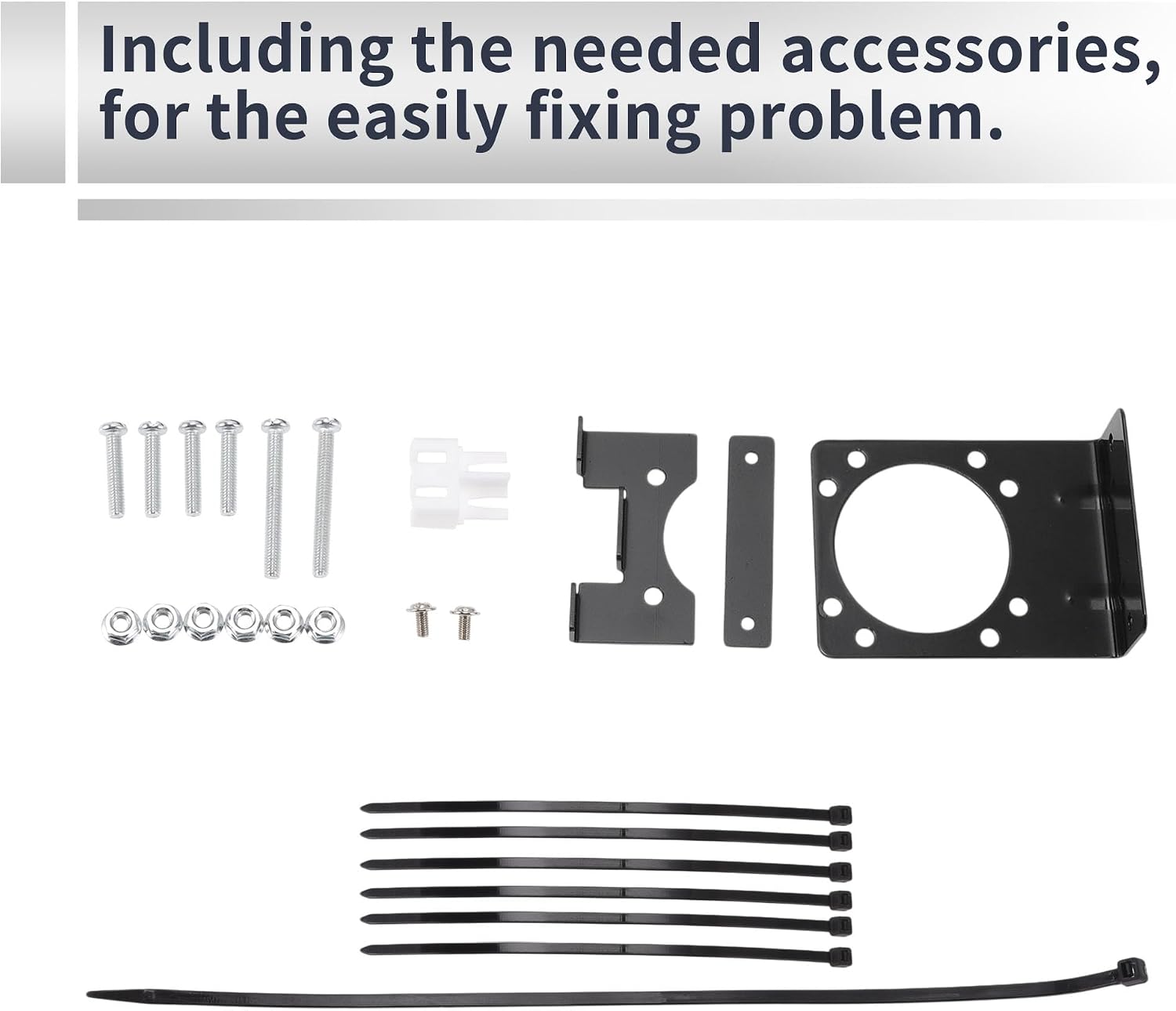 No.UTC7013 7 Pins Trailer Wiring Connector Cord for Toyota 4Runner 2003-2009 for Lexus GX 470 2003-2009 Trailer Wiring Harness Extension with Connector 1Pcs