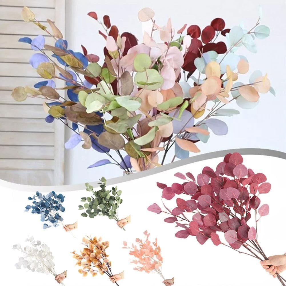 Künstliche Baby’s Breath Blumen – 108 Stück, 45 Cm Hoch, Mit Eukalyptus | Für Hochzeitsdeko, Heimdekoration, Basteln