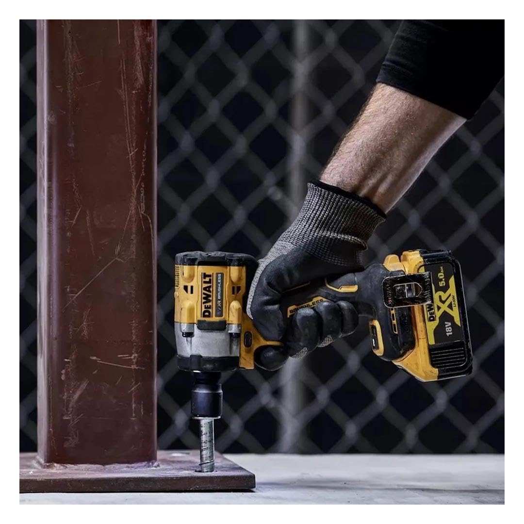 DeWALT DCF922P2T Llave de impacto 1/2 pulgadas Conector pin 18 V XR 5,0 Ah en TSTAK