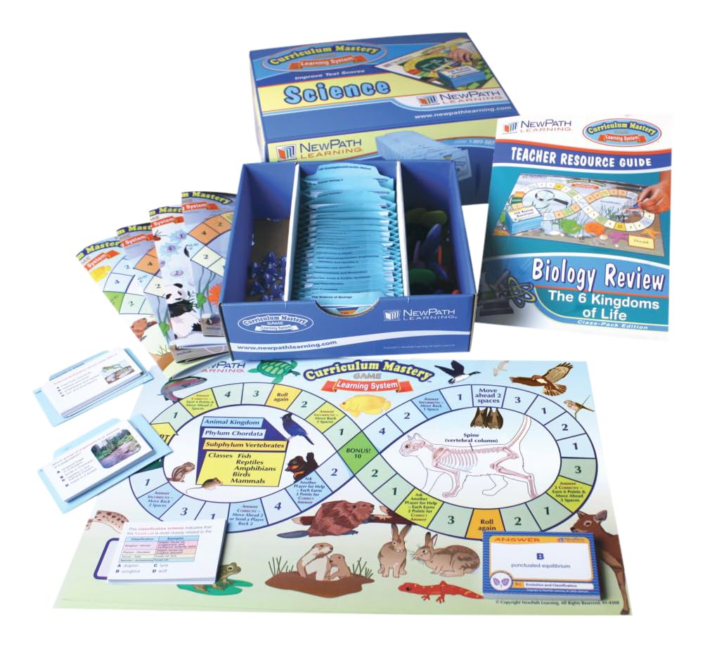 NewPath Learning Six Kingdoms Curriculum Mastery Game, Grade 5-9, Class Pack