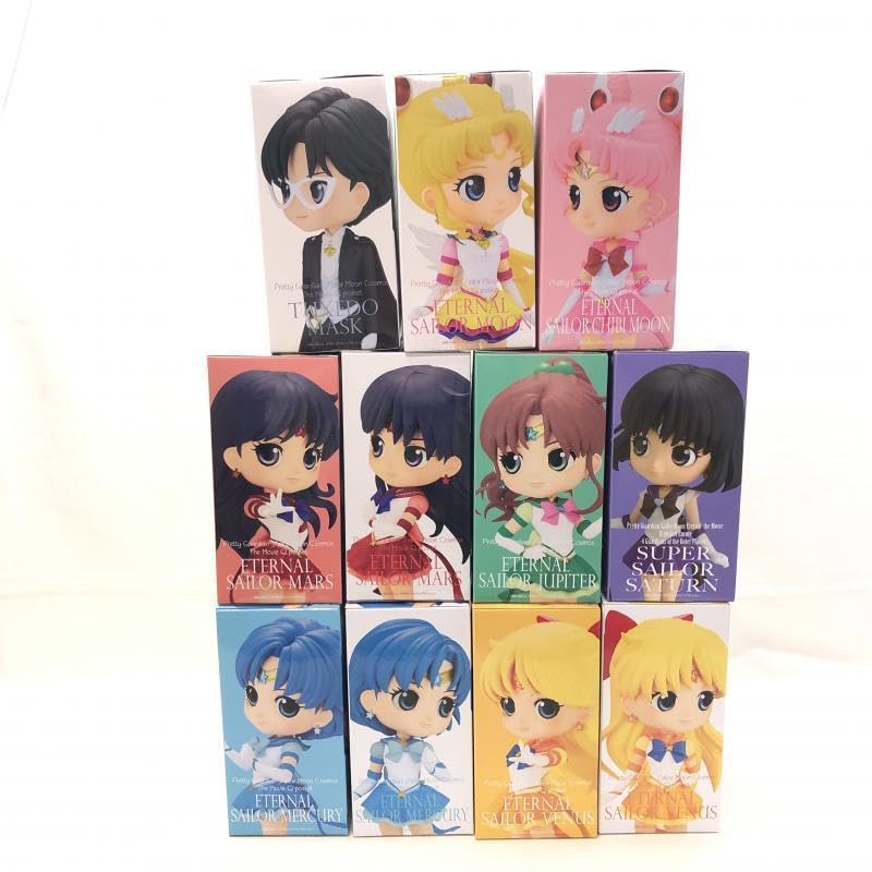 セーラームーン - キューポスケット　Ａカラー　１１体セット　セーラームーン　フィギュア　プライズ Amazon | 未開封)セーラームーン Qposket プライズフィギュア 11