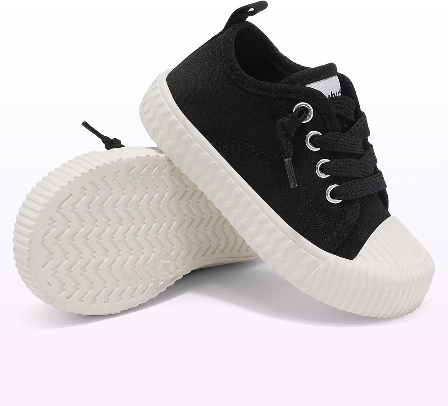 Toddler Shoes Boys Girls Slip On Canvas Sneakers - Image 6