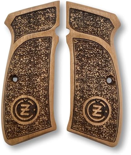 ZIB GRIPS CZ-75 - Empuñadura de pistola hecha a mano de madera de nogal Ars.049