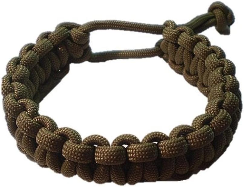 Mad Max Adjustable Paracord Survival Bracelet Tom Hardy Fury Road Coyote Brown