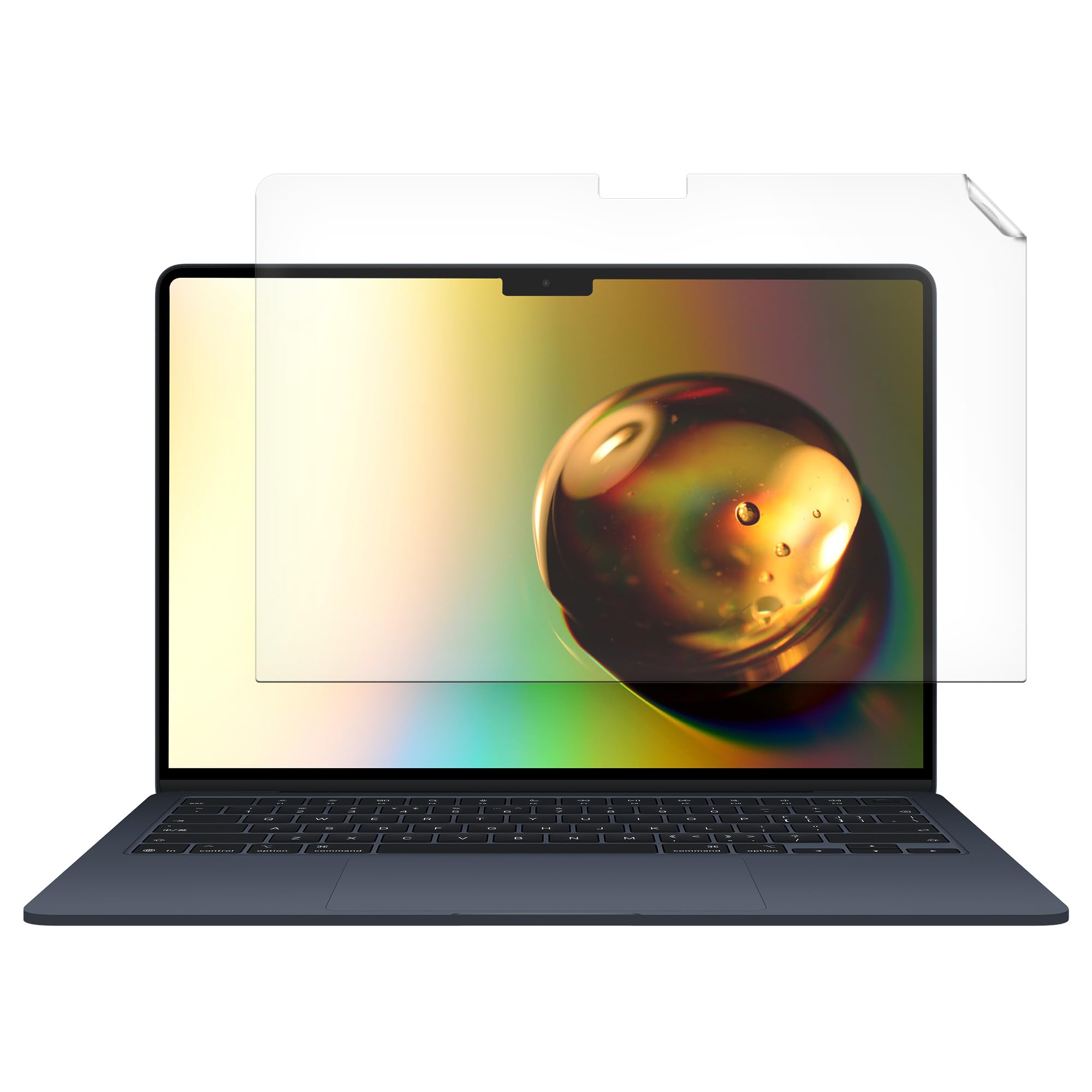 kwmobile Osłona ekranu kompatybilna z Apple Macbook Air 15 M4 2025 A3241 – matowa folia antyodblaskowa