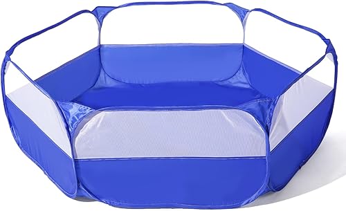 TRENDPLAY Piscina de bolas plegable para niños de 4 a 8 años. Fomenta el juego activo y la imaginación (bolas no incluidas), color azul