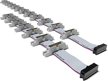 Plinky v3 ユーロラック用電源バスケーブル着き Plinky v3 ユーロ