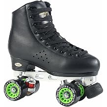Double Row Figure Roller Skates, Microfibre Leather 360  Adjustable Full-Rubber Toe Stop And Aviation-Grade Aluminium Alloy Base, Suitable for Figure Skaters And Club Training