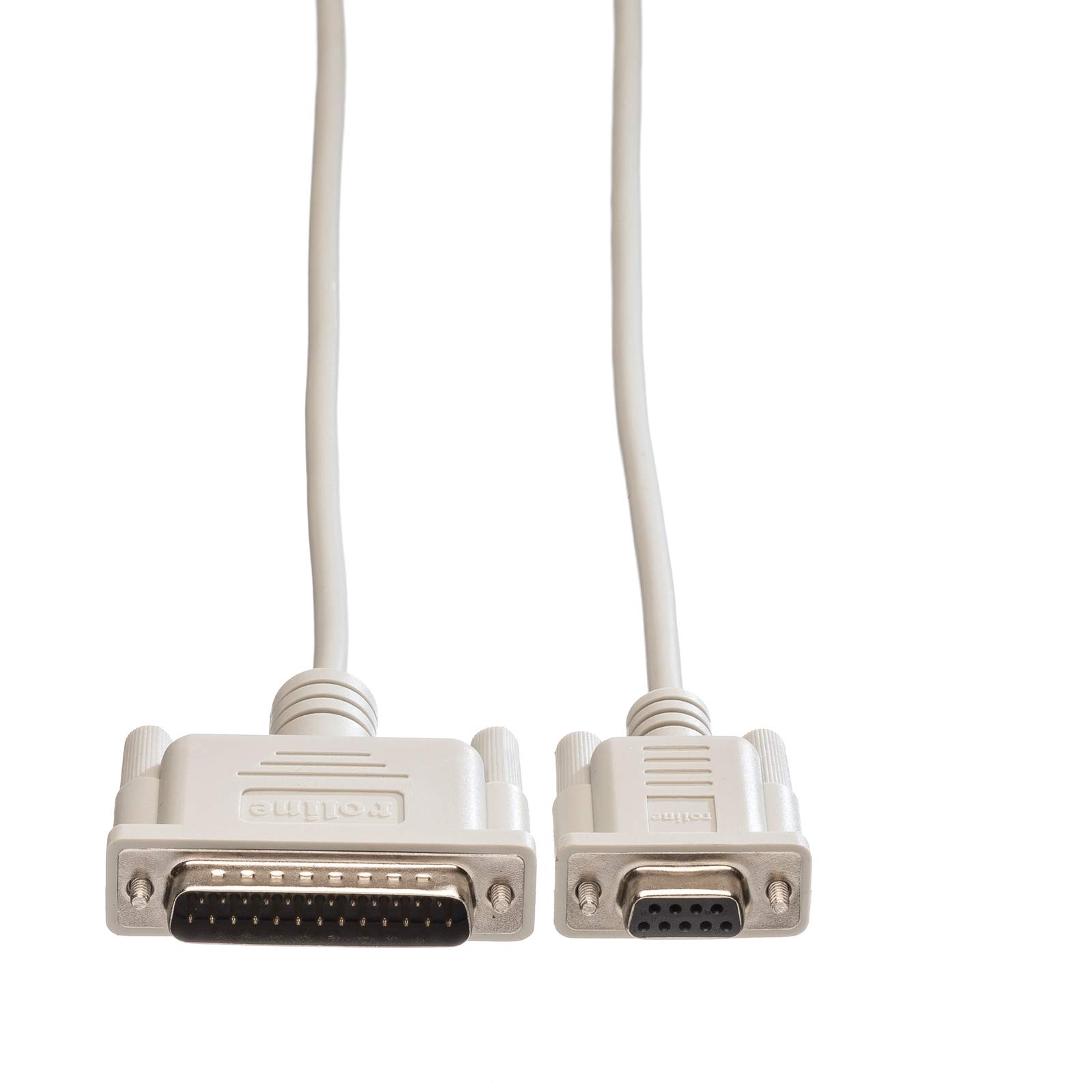 ROLINE Printer Cable 9-Pin Female to 25-Pin Male 3 m