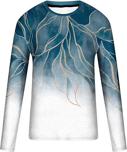 Miniatura 7 de Camisetas de diseñador para hombre, diseño de moda, estampado gráfico 3D, manga larga, casual, para entrenamiento, tallas grandes, para otoño