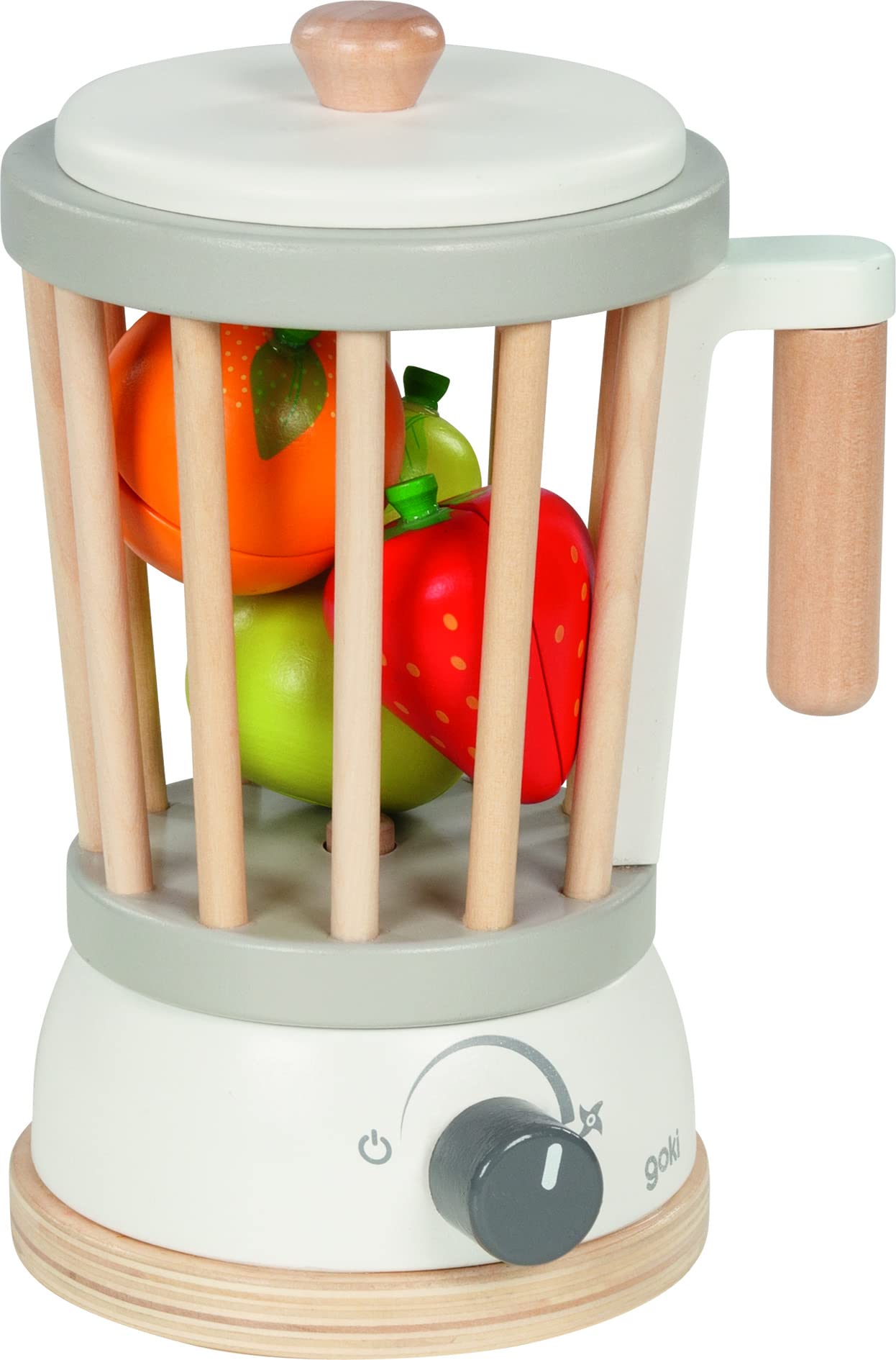 Blender en bois Goki 51505 robot cuisine jouet imitation imitation - 5