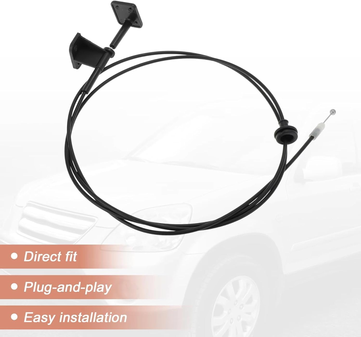 for CR-V 2002 2003 2004 2005 2006 Replacement Car Hood Latch Release Cable With Handle Lever OEM:74130S9AA01ZA