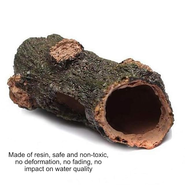 Foto 4 de 7 de N+B Tronco de árbol de Acuario, Tronco Hueco para Acuario, Tanque de Peces, árbol, Tronco de Madera