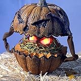 Animated Pop-Up Jack-o'-Lantern Halloween Decoration and Prop, 11 3/4