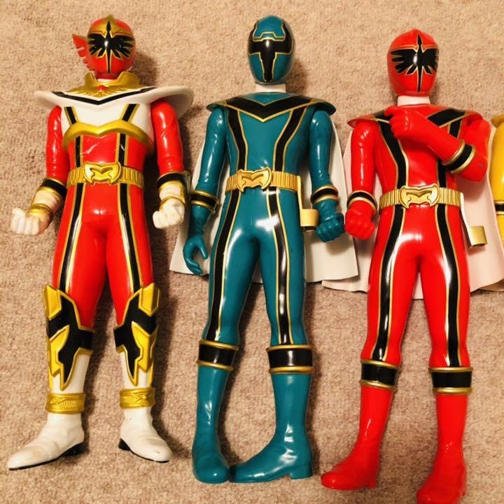 Amazon.co.jp: マジレンジャー ソフビフィギア7体セット(約30cm 