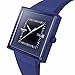 Swatch Square Bioceramic Unisex Watch Casual Bioceramic Blue Quartz Waterproof Squarely Blacklight