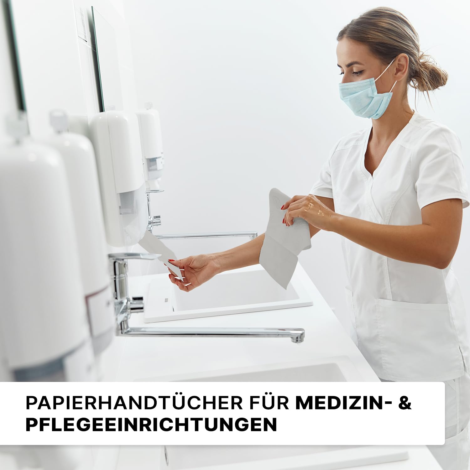 5000x ARNOMED® Papierhandtücher 25x23cm, Handtuchpapier Natur 1-lagig | Zick Zack Fals Papiertücher für Papiertuchspender, Recycelte Falthandtücher, Paper Towels, Einmalhandtücher, Tissue