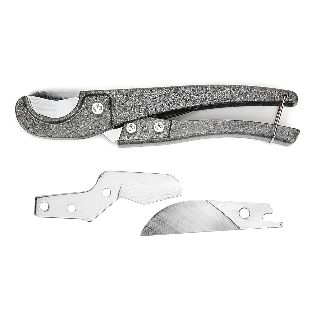 PPR Tube Pipe Cutter Tubing Cutting Tool Accessories Quick Cut with 65 Manganese Steel Blade Aluminum Alloy Body 3-32mm Diameter for Plumbing Construction