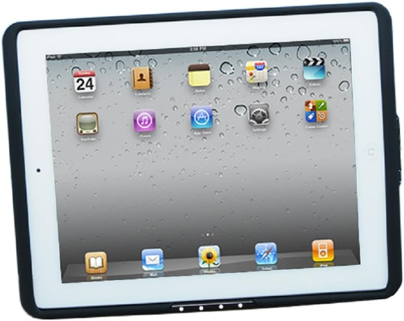 inCarBite iPad2 Case and Headrest Holder w/Power Adapter and Transmitters, M2-20-3F Deluxe