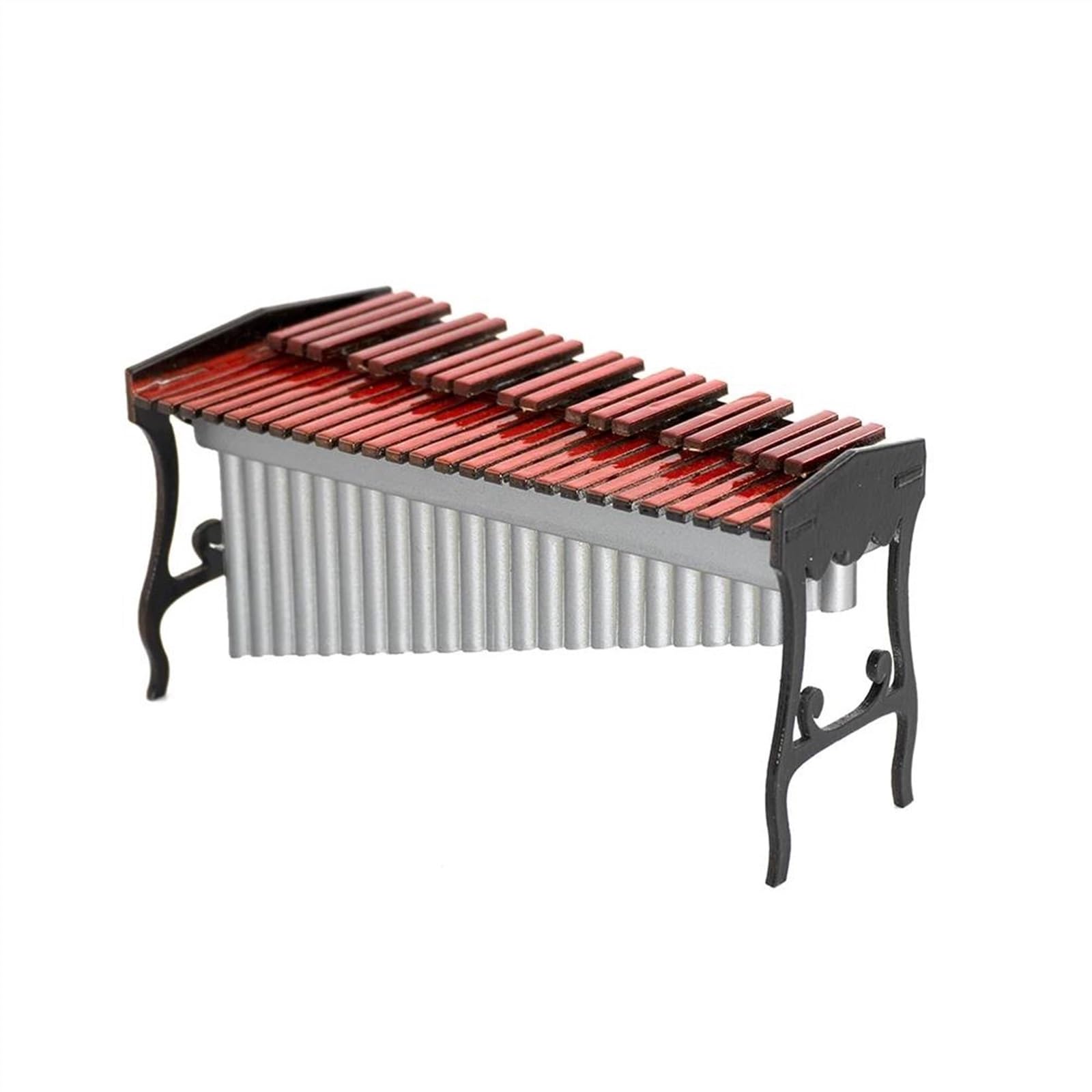 12cm Miniatur Marimba Mini Xylophon Modell Musical Instrument Zubehör Geschenk