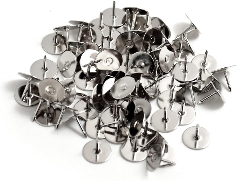 🛒 Crazy Deals Copper Tie Tacks Blank Pins with PVC Rubber Pin Backs Get Discount Offer Copper Tie Tacks Blank Pins with PVC Rubber Pin Backs