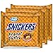 SNICKERS Crunchy Peanut Butter Squared Fun Size Chocolate Candy Bars 21.5-Ounce Bag (Pack of 3)