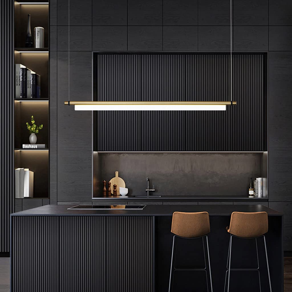Hanging lamp dining table LED suspension bar bureau 6000K - 8