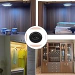 VST Motion Sensor Light Switch, IR Sensor Switch Door Activated Light Switch for Closet Light LED Lights and Under Cabinet Lighting (DC 12/24V 3A)