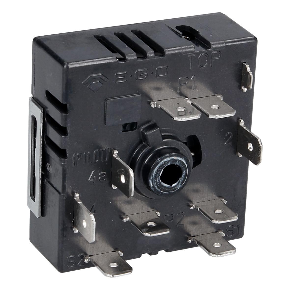 easyPART Kompatibel/Ersatz für EGO 50.85021.000 Kochplattenschalter 2kreis für Kochfeld