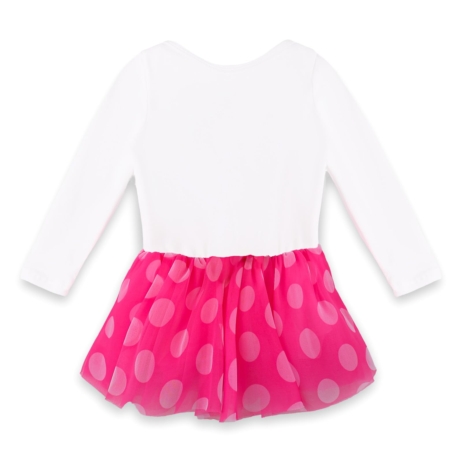 HUAANIUE Baby Girls 1st / 2nd Birthday Party Outfit Romper Long Sleeve Princess Tulle Dress with Headband