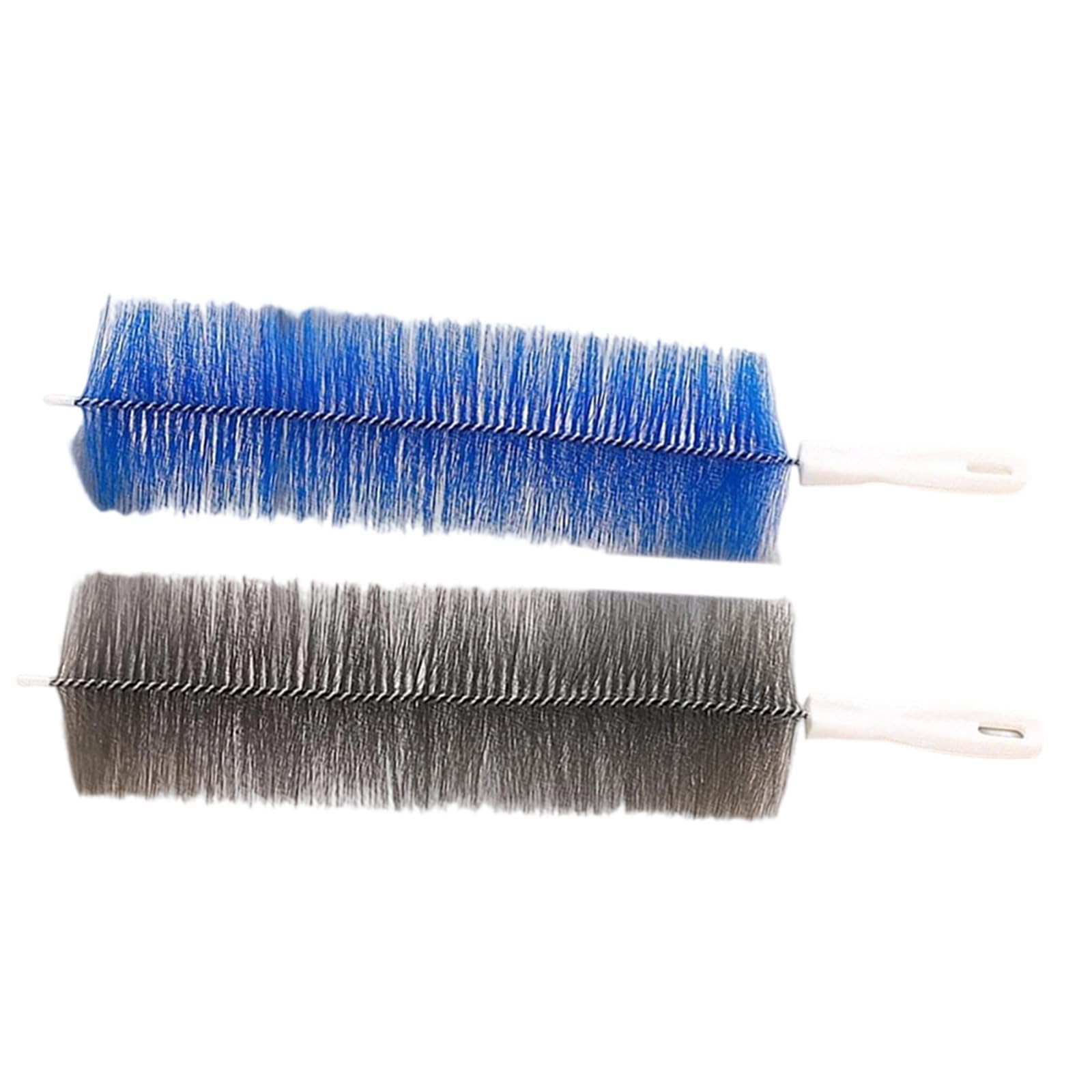 Narrow Vent Brush Set of 2, Bendable Bristle Tool for Vent Covers, Fan Mesh, Dashboard Openings and Everyday Crevic Fan Brush Flexible Crevice Narrow Space Keyboard Dashboard Tool Curved Trim Home Car