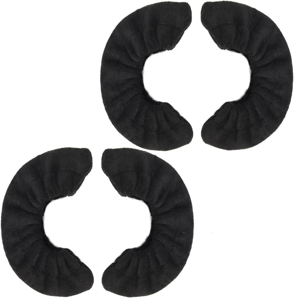 Coolrunner 2 Pairs Ice Skate Blade Covers, Sports Blade Cover Skate Blade | Protector for Hockey Skates, Figure Skates and Ice Skates, Black