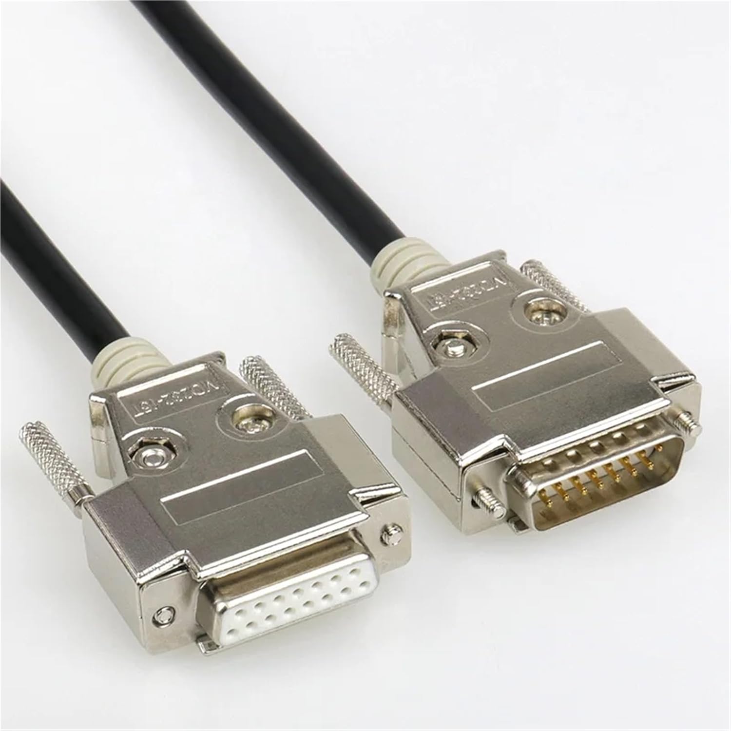DB15 Cable DB 15 Pin Two Rows Connectors DB15 Data Cable Male to Male Male to Female Female to Female 1.5m 2m 3m 5m 8m 26AWG(3m,Female to Female)