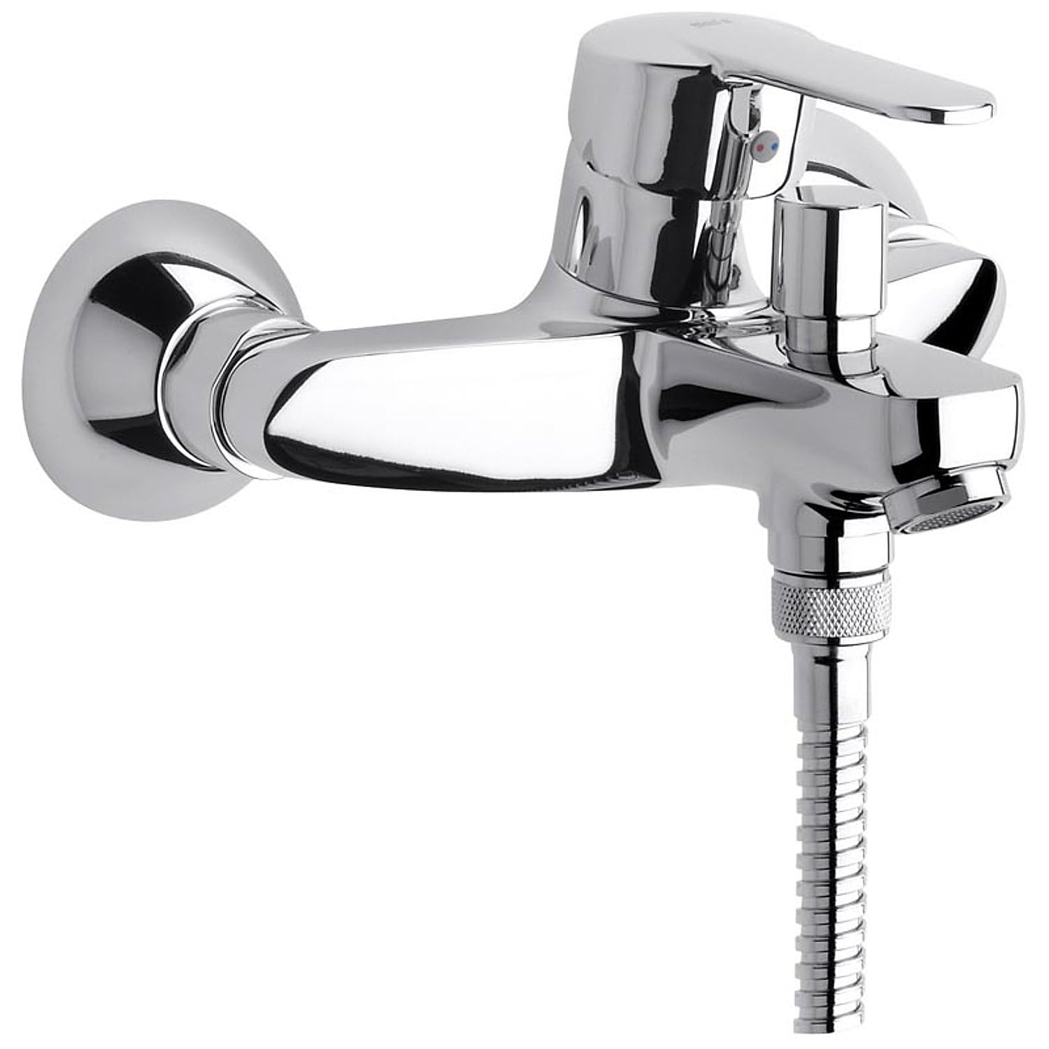 ROCA Mitigeur bain douche mural Victoria - chrome - Robinetterie salle de bain