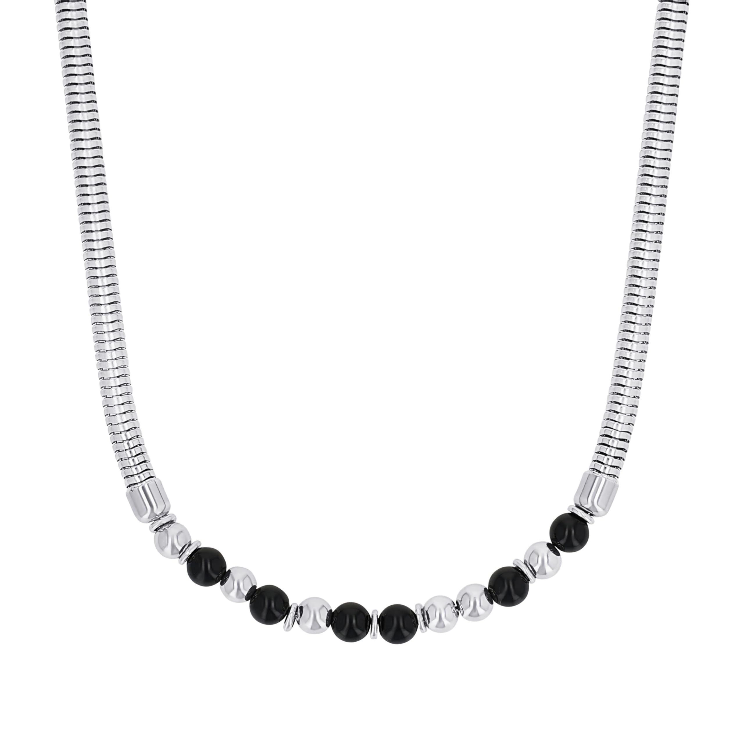 s.Oliver Halsband Edelstahl Damen Halsschmuck, mit Kristall, Kommt in Schmuck Geschenk Box