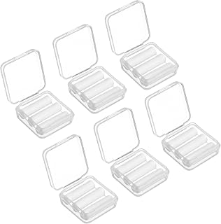 6Boxes/18PCS Rhinestone Picker Tool Wax Refills, Diamond Art Drill Pen Refills Painting Pen Replacement Wax Refill Easy to Use with Storage Box(White)