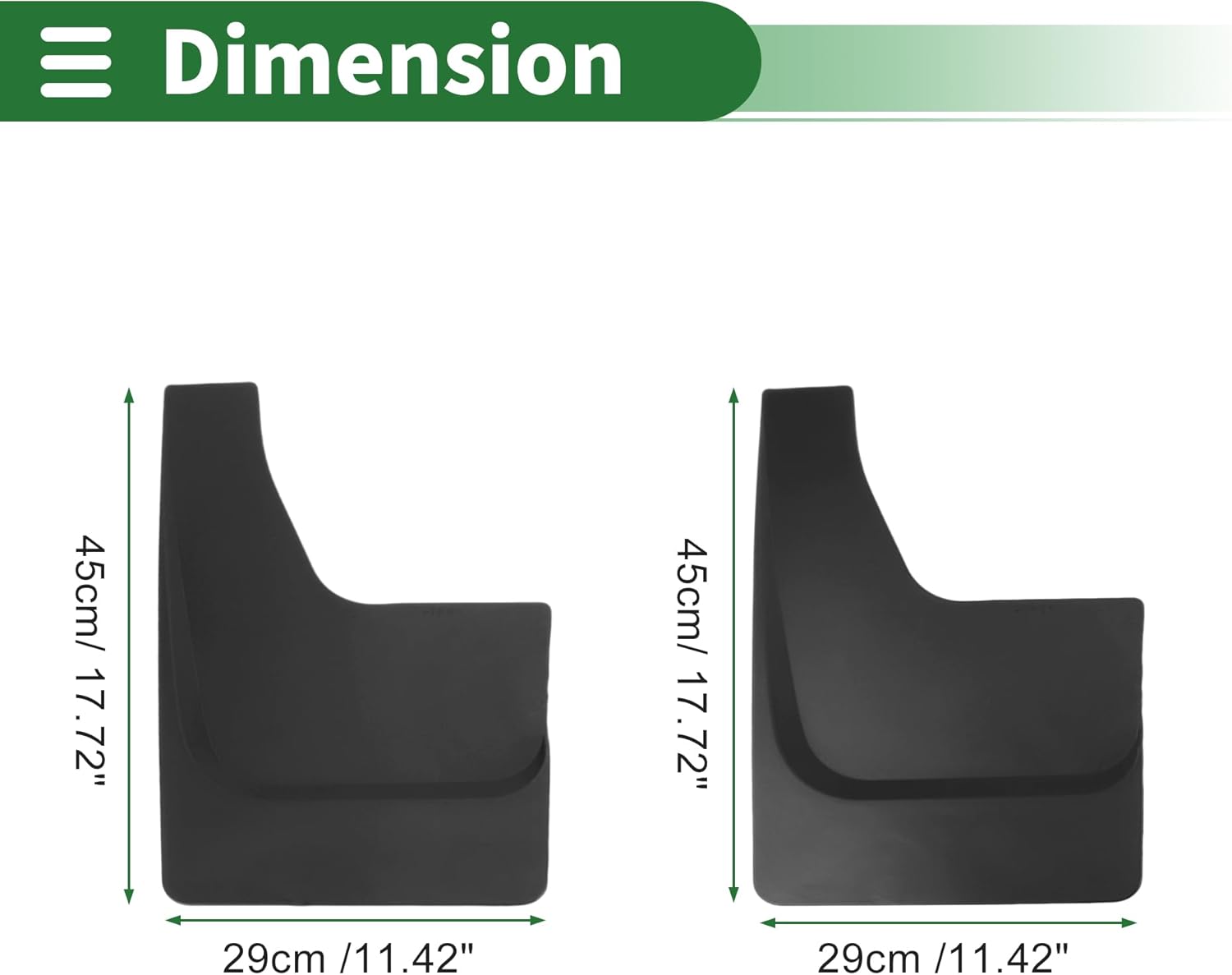 Motoforti Mud Flaps Splash Guards Mud Guards for Ford F-150 2011-2014 W/Mount Accessories
