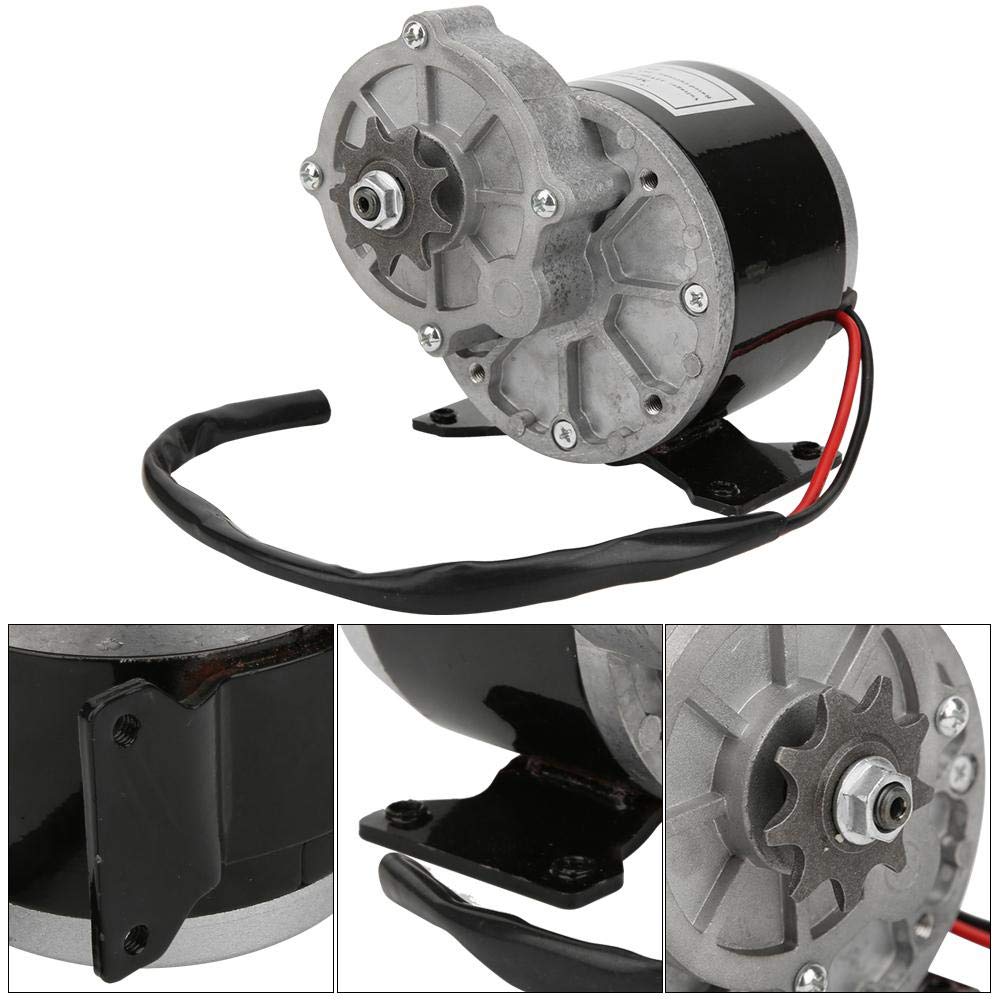 12V 24V 250W Motoriduttore Elettrico per Scooter Elettrico Alta Coppia Basso Rumore Ricambio Sostituzione Motore Elettrico per Veicoli Elettrici Componente di Ricambio Affidabile
